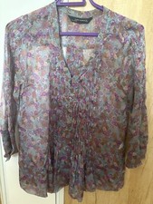 femme chemisier taille S  Zara