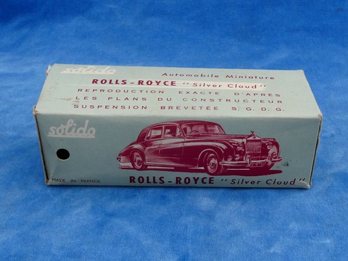Rare solido 43 rolls royce - solido, 1:43