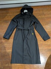 Rare Paco Rabanne X Guy Cotten Rubberize Rain Coat Women's Size Medium