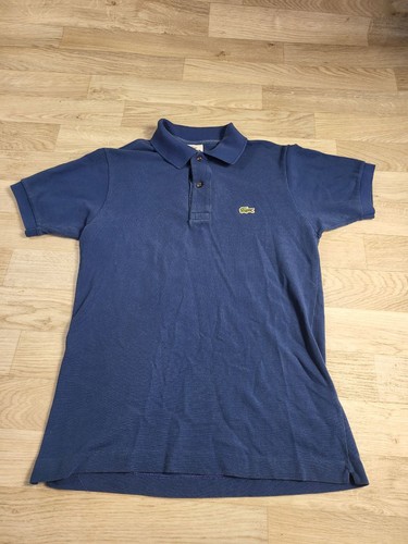 Polo lacoste bleu marine - polo,