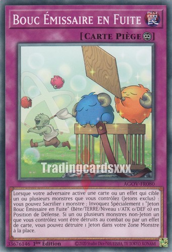 Bouc émissaire en - yu-gi-oh!,