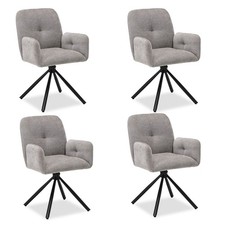 Lot de 4 Chaises pivotantes