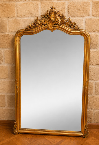 Grand miroir cheminée - de, de