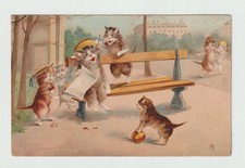 MAURICE BOULANGER . Chats