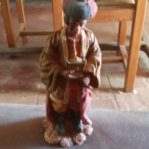 Santon roi mage terre cuite - roi,