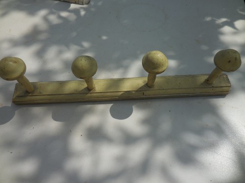 Ancienne patère porte manteau - porte,