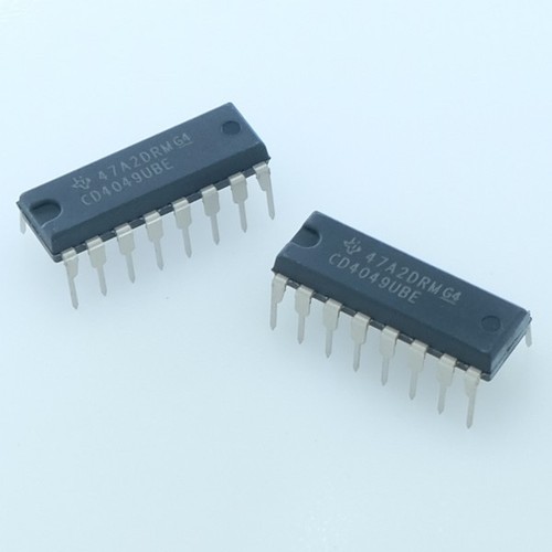 Cd4049ube cmos sextuple tampon - sextuple,