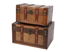 DÉKO Vintage Valise 2-Pièces