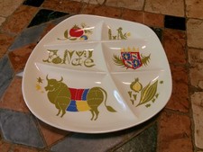 Assiette à fondue de la