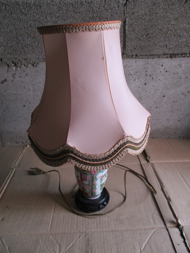Lampe ancienne pied chinois