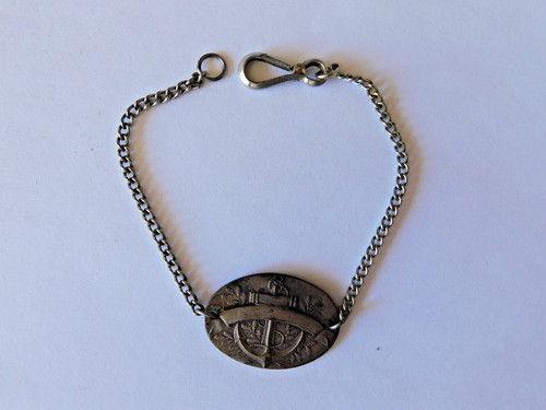 Gourmette dog tag troupes - gourmette,