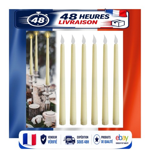 Bougies led flamme - led,