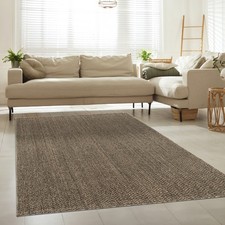 Tapis D'Extérieur Résistant Aux Intempéries Balcon Salon Motif Uni Boho Vert