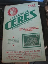 ANCIEN CATALOGUE TIMBRES POSTE