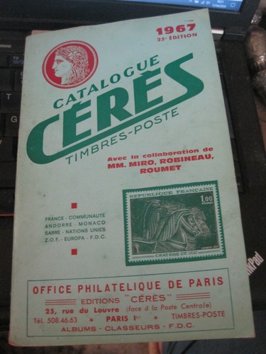 Ancien catalogue timbres poste - catalogue,