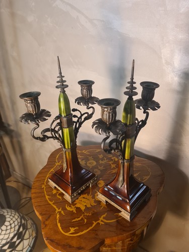 Paire chandelier autrichien - de,