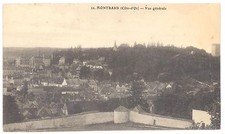 Old postcard 21 - MONTBARD (Côte d'Or) - 22. General View