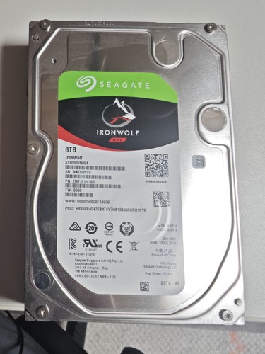Disque dur seagate - dur, ironwolf