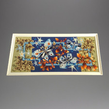 Tapisserie Étoiles Papillons 60’s Dlg J. Lurcat Picard Le Doux France