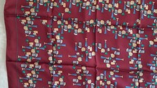 Foulard En Soie Vintage