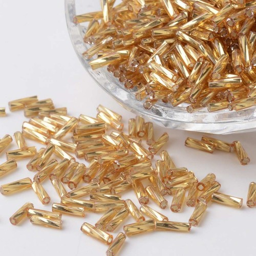 300 perles rocaille tube - rocaille,