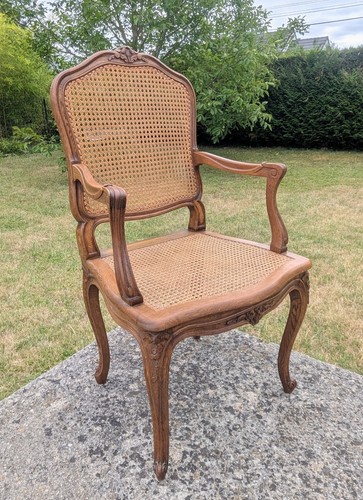 Fauteuil ancien style louis - louis, xv