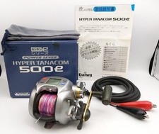 DAIWA Hyper Tanacom 500e Electric Fishing Reel English Manual Power Cord Box