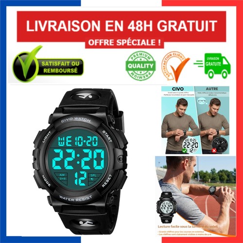 Montre homme militaire - montre,
