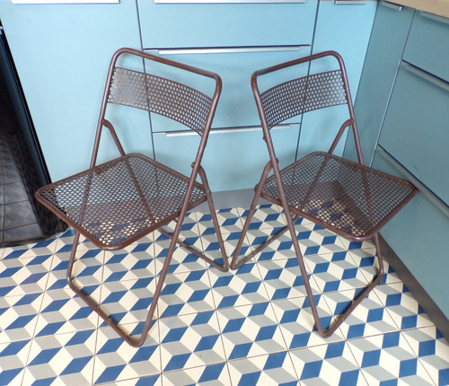 Paire chaise pliante - paire,
