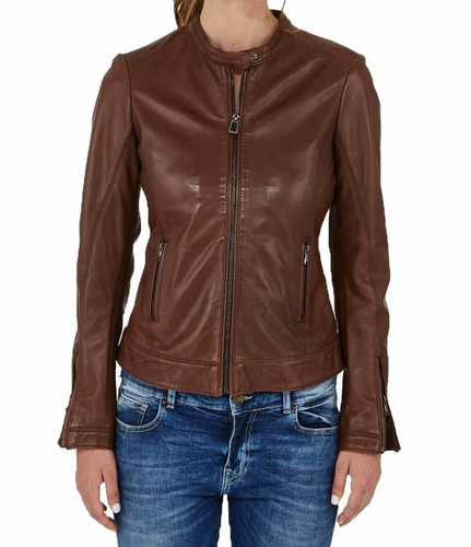 Blouson cuir véritable - blouson, en