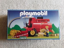 Playmobil Ferme 3929 Fermier et moissonneuse batteuse Neuf 