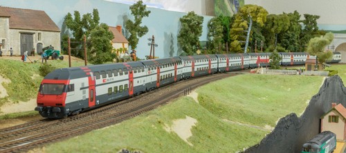 Roco train cars pilot - ho, 7