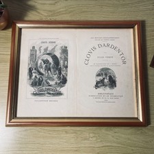 Ancienne Feuille De Livre