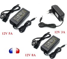 12V 3A 5A 8A Chargeur