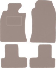 Tapis de sol en velours Beige