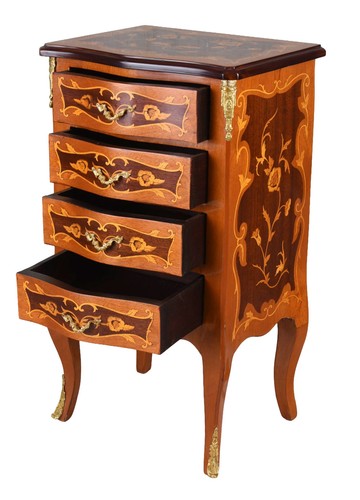 Ancien table chevet baroque - table, de