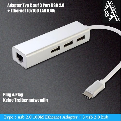 Moyeu type usb c sur - type,