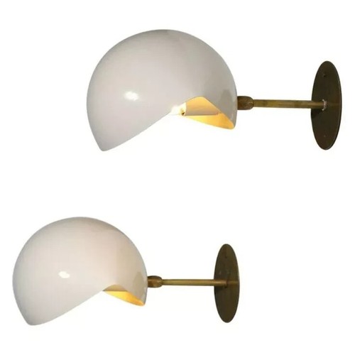Paire mural laiton lampe - paire,
