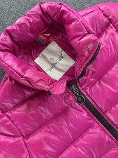 Moncler Kids Girls Pink Down Puffer Coat Parka Jkt Estimated Size 8 Missing Tags