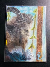 Typhoon Goat-headed Monster Khazra 1/1 Origin Sketch Card
