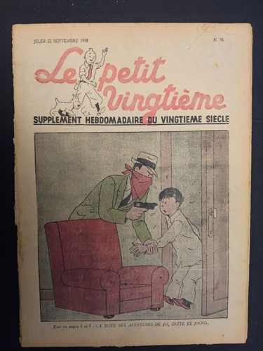 Tintin petit vingtième - tintin,