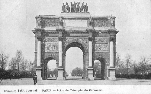 Paris arc triomphe - paris, du