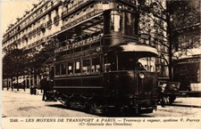 CPA PARIS Moyens de tranport