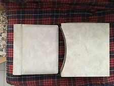 ALBUM MOC RELIURE BOIS FEUILLETS FRANCE 1900/1958 EN BON ETAT AVEC ETUI A VOIR