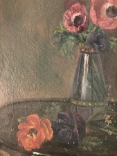 Peinture Huile Toile 1920