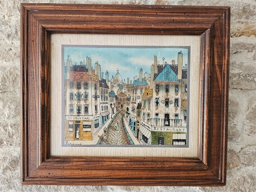 Tableau huile sur toile - tableau,