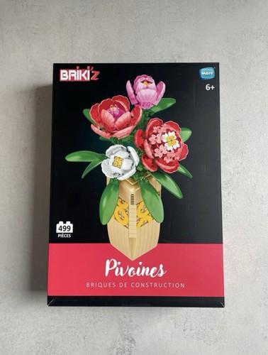 Brikiz pivoines fleurs briques - brikiz,
