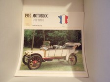 FICHE carte CARD carte voiture