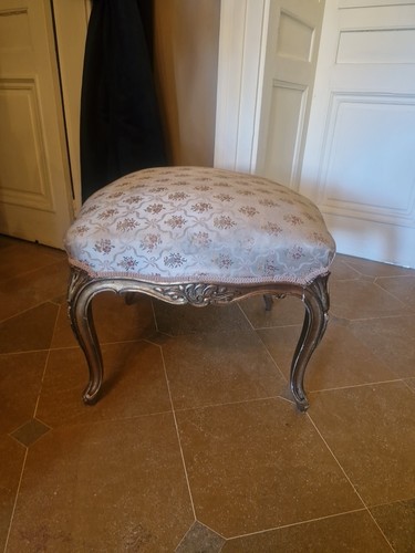 Tabouret ancien bois doré - tabouret,