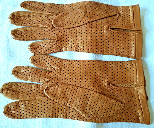 Paire gants vintages - paire,